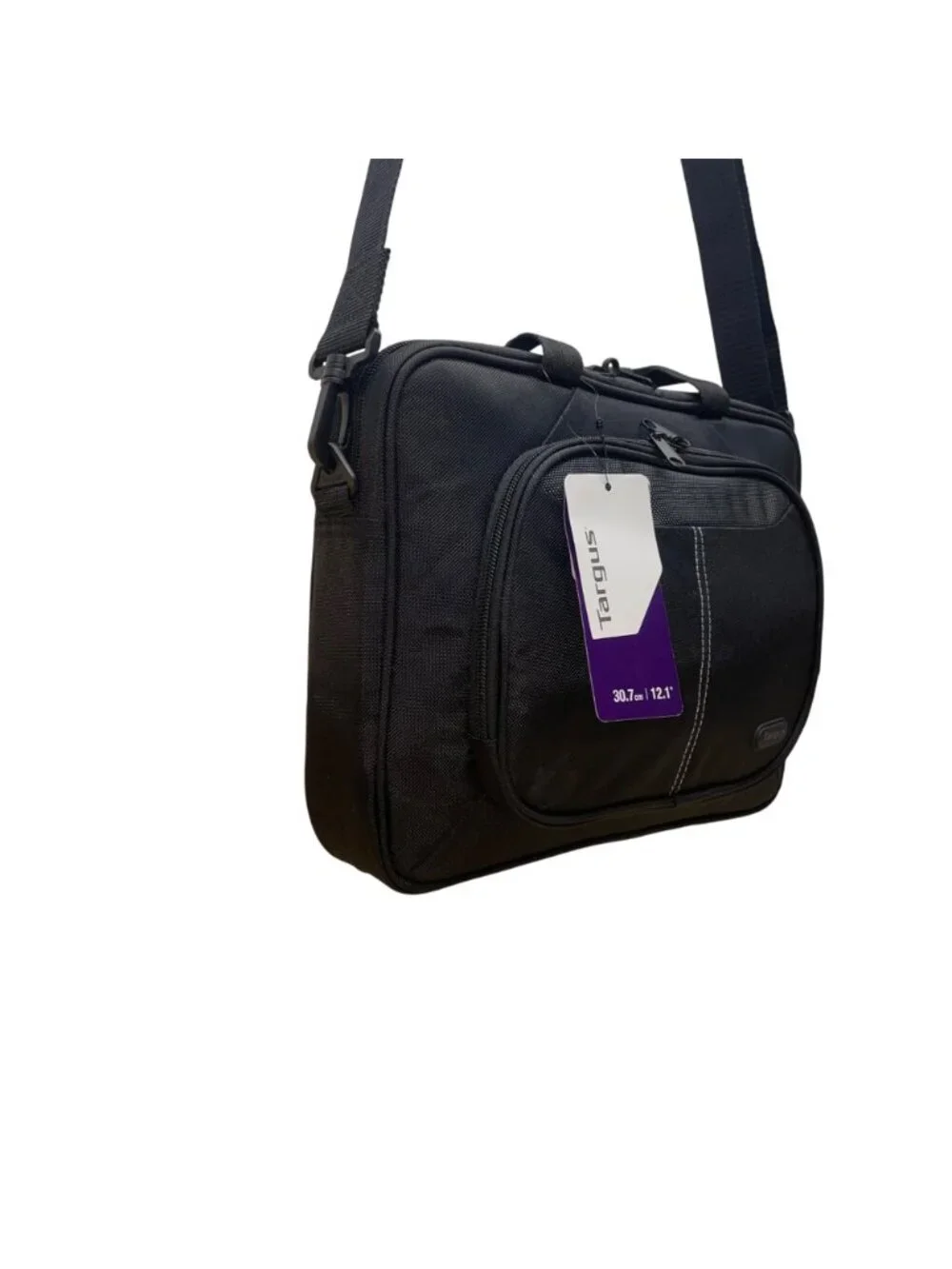 Targus Men’s Black Nylon Adjustable Strap Messenger Intellect Laptop Bag